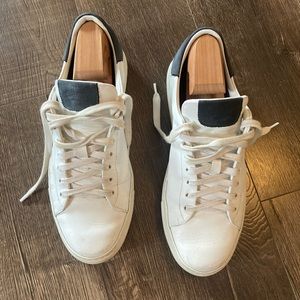 White and Black Men's Sneakers